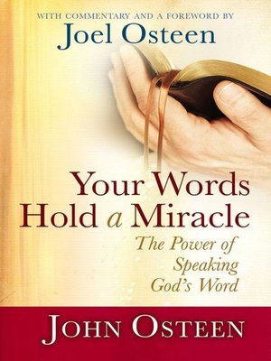 cover image of Your Words Hold a Miracle